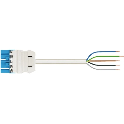 Wago SERIE 771 Patchkabel gebouwinstallatie 5p Stekker Vrij kabeluiteinde 5000mm
