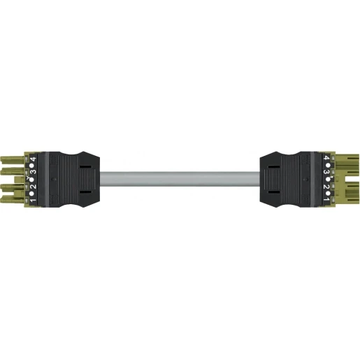 Wago SERIE 771 Patchkabel gebouwinstallatie 4p Contrastekker (female) Stekker 7000mm