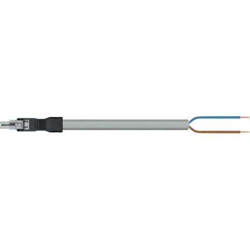 Wago SERIE 891 Patchkabel gebouwinstallatie 2p Contrastekker (female) Vrij kabeluiteinde 8000mm