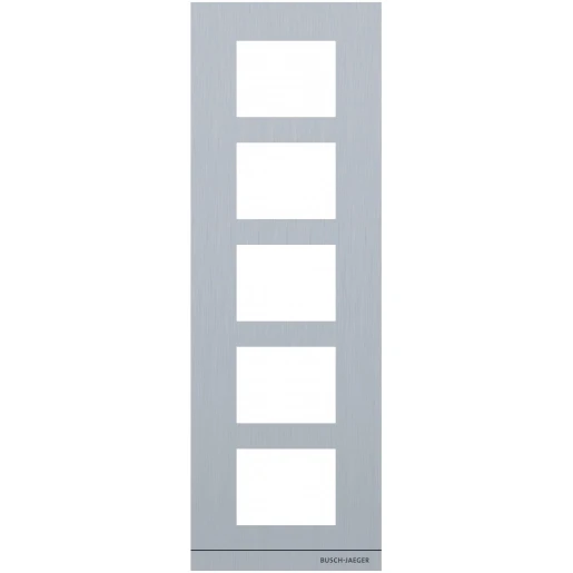 ABB Busch-Jaeger Welcome IP kader audio buitenpost maat 1/5 Aluminium