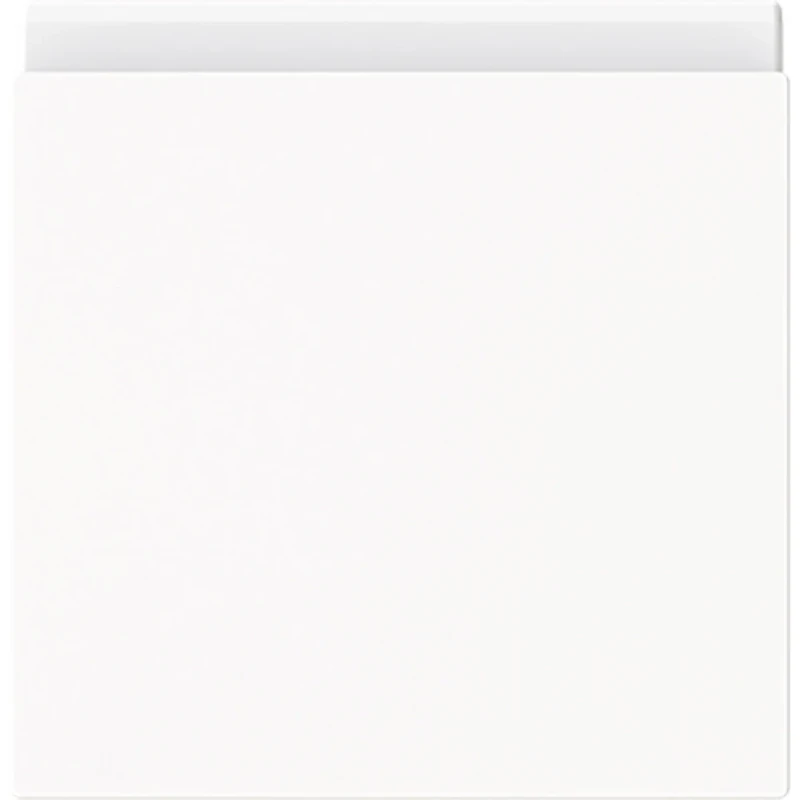 ABB Busch-Jaeger Art linear Verloopplaat met klapdeksel Basiselement Zonder label wit 2CKA001719A0180