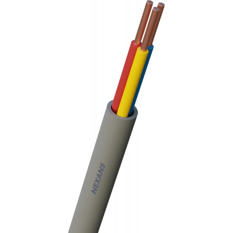 Nexans YR Dca-s2 3x0,8mm grijs H500