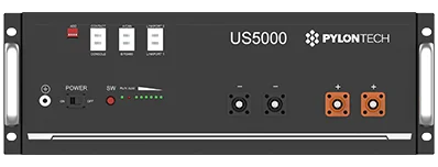 Pylontech Batterij US5000, LV, 4.8kWh, rackmountable, incl. kabels unit to unit (excl. beugels)