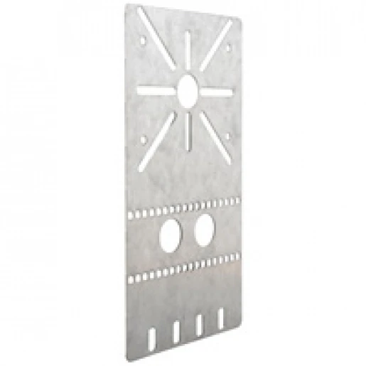 Legrand P31+ universele montageplaat (kabeldraagsysteem) 125x220mm Staal thvz zink 350156
