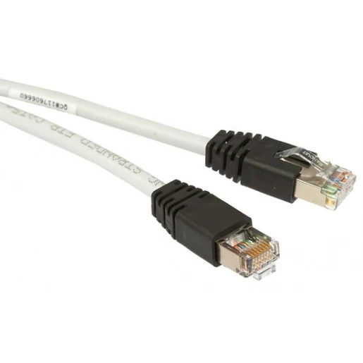 Panduit Patchkabel F / UTP Cat5E RJ45 8(8) 3M grijs STPCH3MBBL