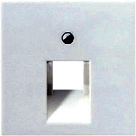 Jung AS/A range centraalplaat a(s)500 UAE/IAE 1 connector Zonder label wit A569-1PLUAWW