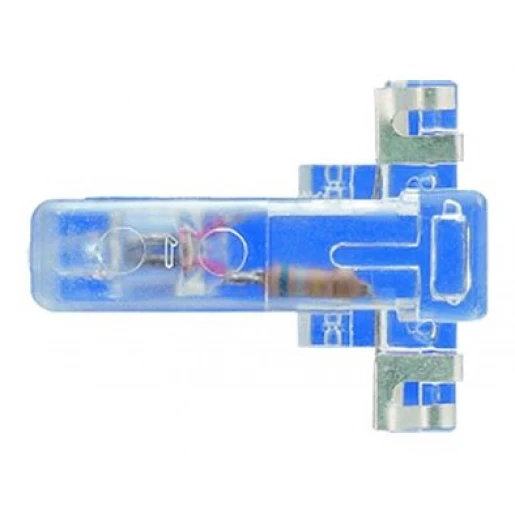 Jung Steeksokkel Glimlamp verlichtingselement schakelaar 3 polig 0.5mA 400V Wit 98