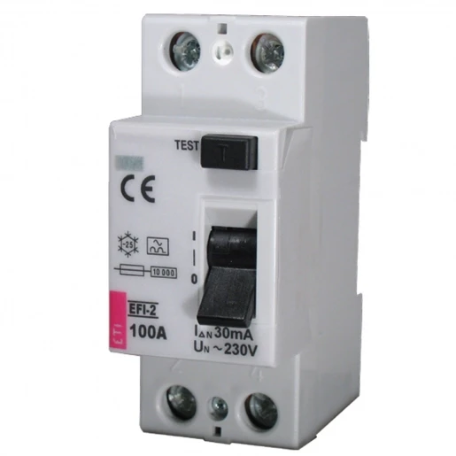 ETI EFI Aardlekschakelaar 2p 100A 0.3A type A 432000036
