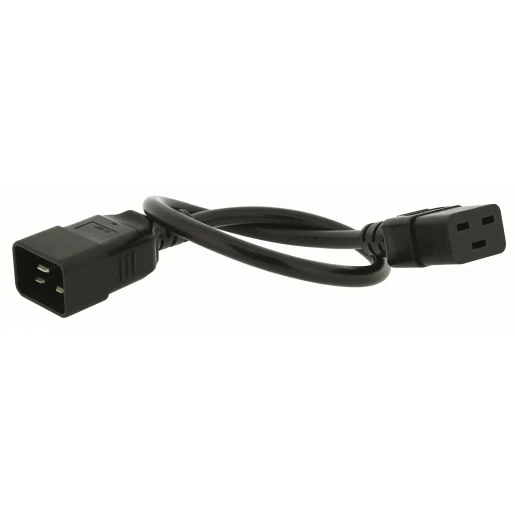 Gigamedia Power patchkabel c19/c20 2mtr zwart