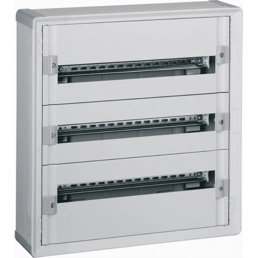Legrand XL3 Installatiekast leeg behuizing wand 3x24 modulen Kunststof IP43 020053