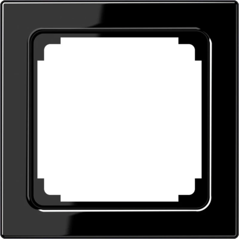 Jung LS range tussenraam ls990 zwart 70.4x70.4mm zwart RAL 9005 LS961ZSW