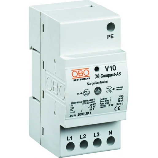 OBO V10 Compact met akoestisch signaal 255V
