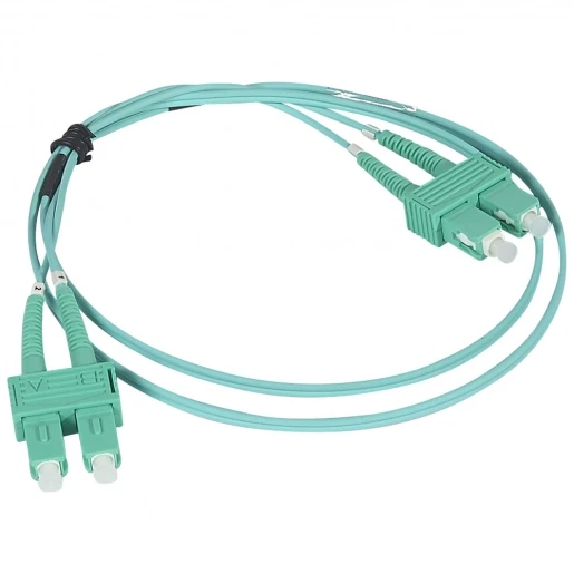 Legrand LCS3 Glasvezel patchkabel SC-duplex OM4 1m Turkoois 032630