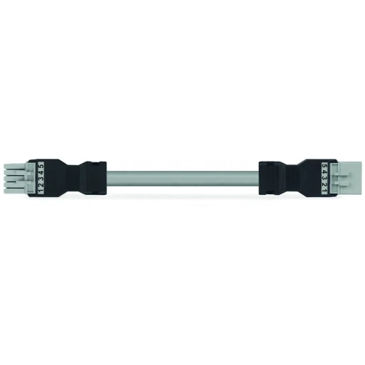 Wago Serie 891 Patchkabel gebouwinstallatie 5p Contrastekker (female) Stekker 4000mm