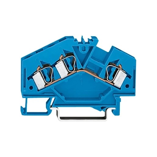 Wago Serie 281 Verbindingsrijgklem 0,08-4mm² eendr. 0,08-4mm² meerdr. Blauw
