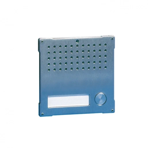 Comelit Vandalcom Audio frontplaat (iKall) audiomodule RVS enkelvoudig RVS 3262S/1
