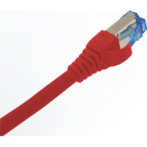 Gigamedia Patchkabel LSZH Slimline (1 stuk = 10) U / UTP Cat6 RJ45 8(8) 0.3M rood GGM CAT603MZHSR