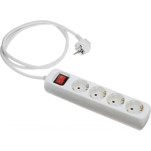 Bizline tafelcontactdoos 2p+t 4RA 16A IP20 snoer 1.5m BIZ 701000