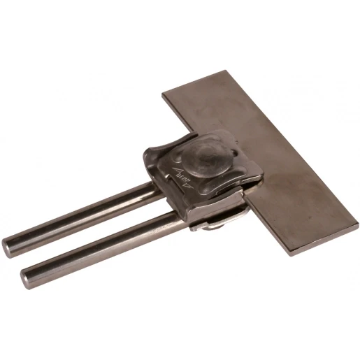 Dehn Saddle clamp stst clamping range 0.7-8mm with double cleat for rd 8-10