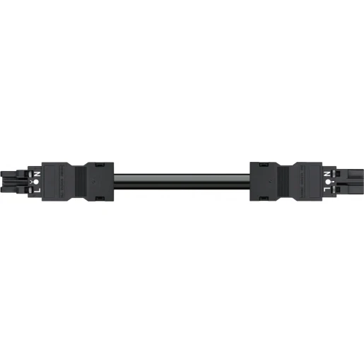 Wago SERIE 771 Patchkabel gebouwinstallatie 2p Contrastekker (female) Stekker 8000mm