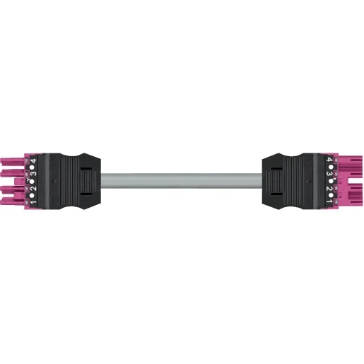 Wago SERIE 771 Patchkabel gebouwinstallatie 4p Contrastekker (female) Stekker 7000mm