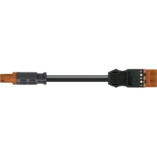 Wago SERIE 774 Patchkabel gebouwinstallatie 3p Contrastekker (female) Stekker 6000mm