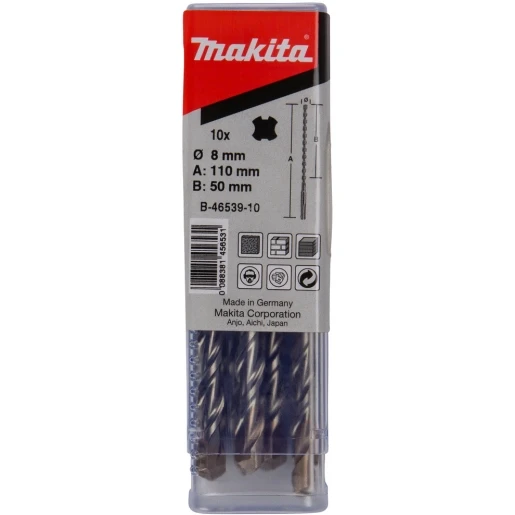 Makita P2S: SDS-PLUS BOOR 8X110MM