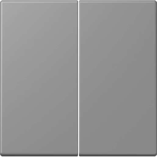 Jung LS range Stuurafdekking standaard LC32011 2-voudig Mat LC1702203