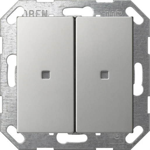 Gira KNX drukc. wip 2-v System 55 edelstaal