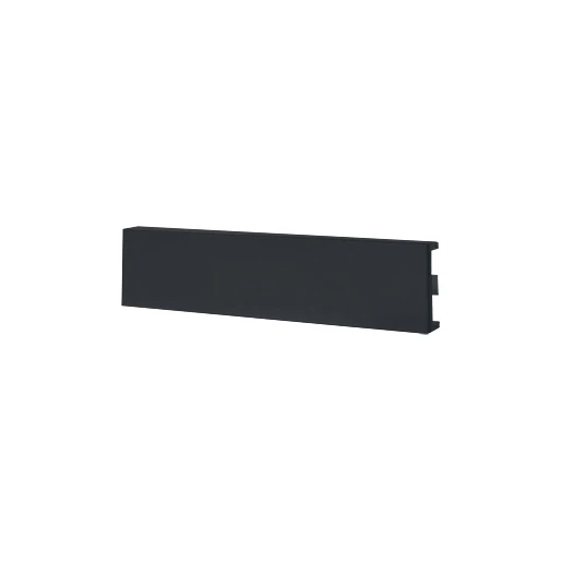 Comelit Ultra Afdekkap drukknoppen blindplaat aluminium zwart UT9221MB