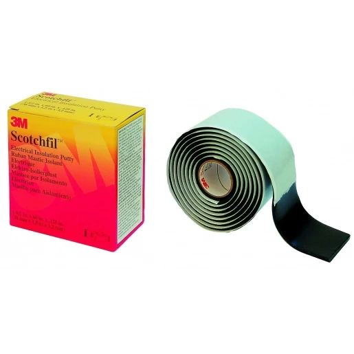 3M Scotchfil zelffuserende tape 38mmx1,5m zwart 80610833727
