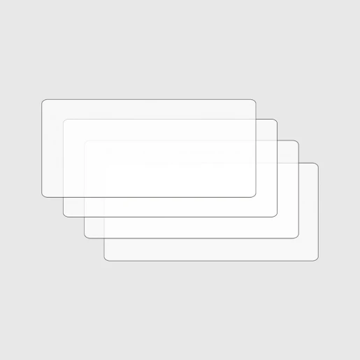 Siedle Beletteringsinleg naambordje wit 200029814-00