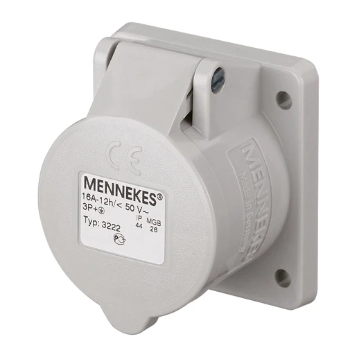 Mennekes Inb. WCD 16A 3P 3H >50-250VDC IP44 TA