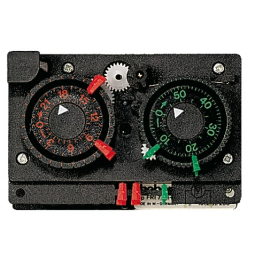 Theben Frigga Analoge ontdooiklok zonder behuizing AC DIN-rail 16A 230V 2 kanalen 0770832