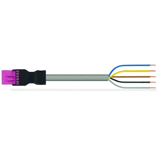 Wago Serie 891 Patchkabel gebouwinstallatie 5p Stekker Vrij kabeluiteinde 1000mm