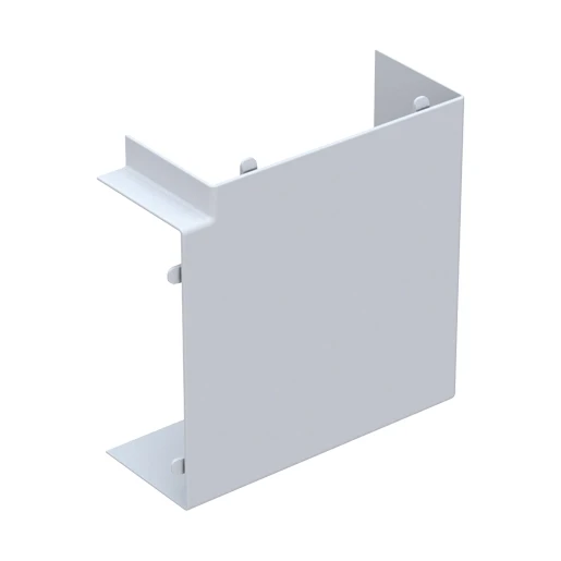 GGK FB vlakhaakstuk leidingkanaal 230x60mm 90° RAL 9001 1277G