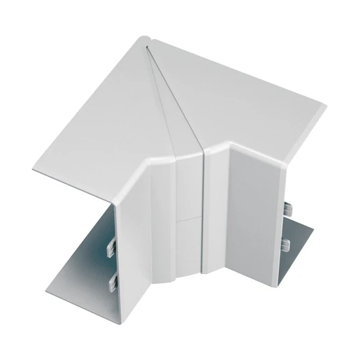 GGK binnenhoek verstelbaar wandgoot 170x62mm RAL 9001 18368G