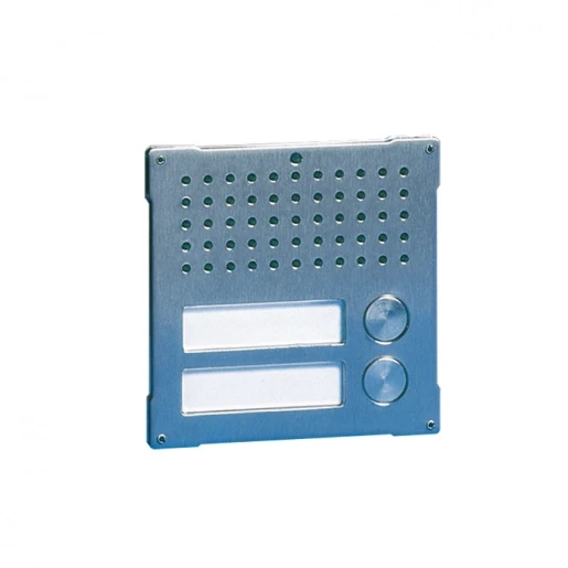 Comelit Vandalcom Audio frontplaat (iKall) audiomodule RVS 2-voudig RVS 3262S/2