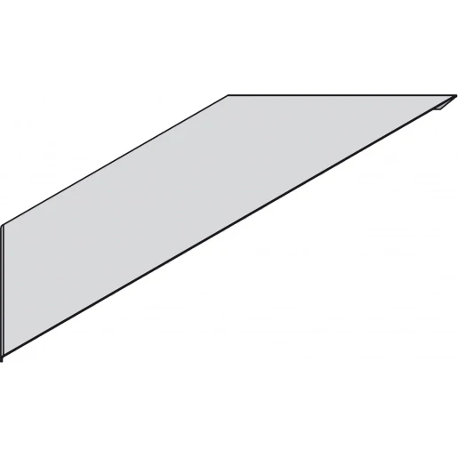 Stago KB184 Aanzetstukdeksel 500mm Staal bandverzinkt zink-aluminium Opklemmend (snap) CSU80075004