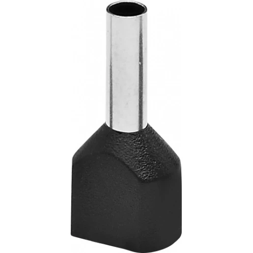 Bizline Adereindhuls 1,5mm2 zwart dubbel
