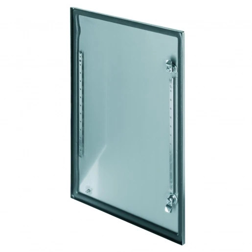 Sarel PanelSeT Deur kast/lessenaar Segmentdeur H1000mm B1000mm D16,5mm Roestvaststaal (RVS) Grijs