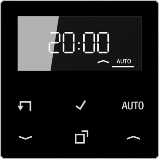 Jung AFDEK.A500 ZWART STAND/TIMER V.O.A1730JE