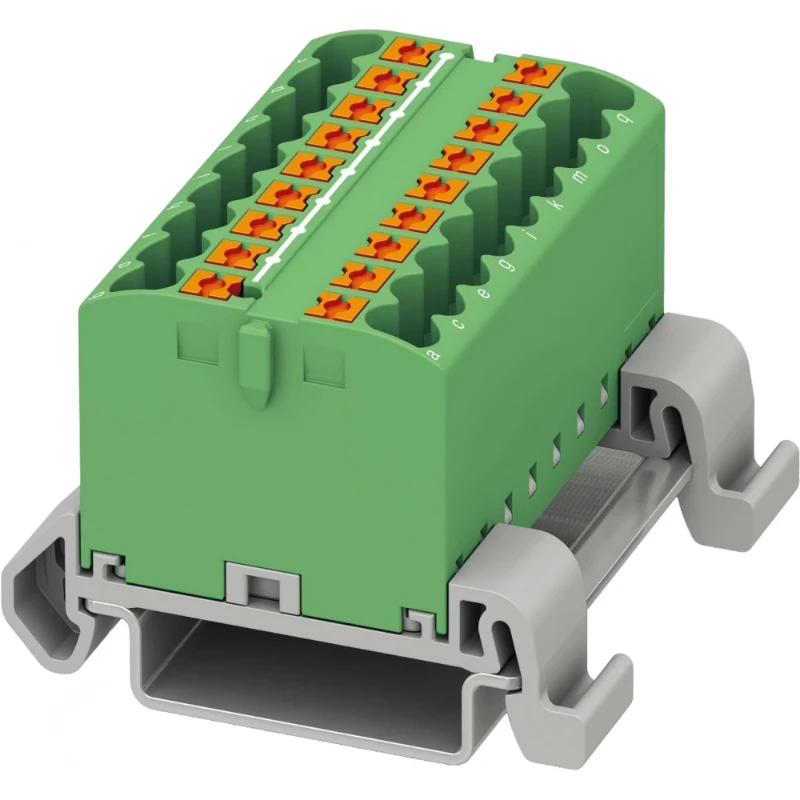 Phoenix Contact PTFIX Verbindingsrijgklem 0,14-4mm² eendr. 0,14-2,5mm² meerdr. Groen