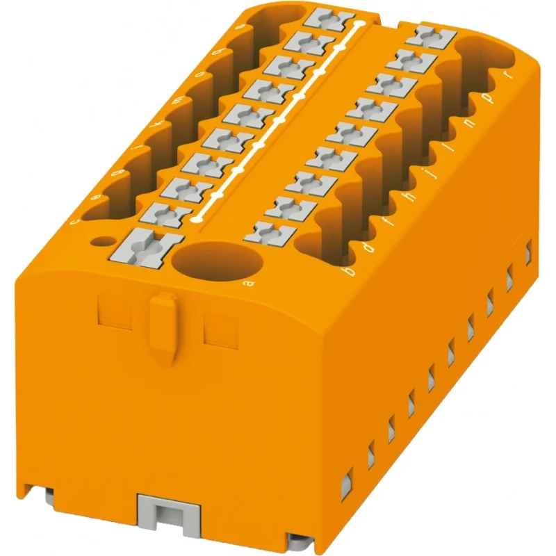 Phoenix Contact PTFIX Verbindingsrijgklem 0,14-4mm² eendr. 0,14-2,5mm² meerdr. Oranje