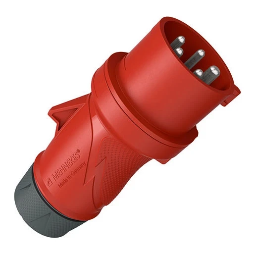 Mennekes CEE-stekker PTXR 16A5p11h 440V IP54
