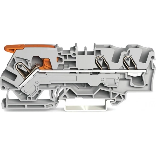 Wago SERIES 2106 Verbindingsrijgklem 1-10mm² eendr. 0,5-6mm² meerdr. Grijs