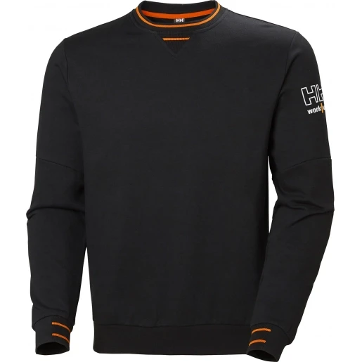 Bizline Sweatshirt Kensington zwart maat s Unisex BIZ 732279