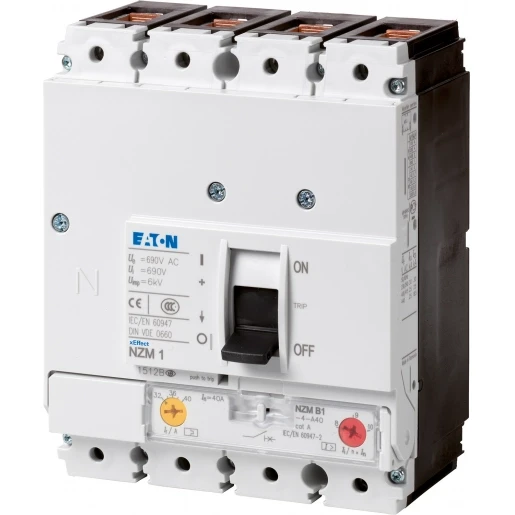 Eaton NZM1 36kA 4P 50A IEC