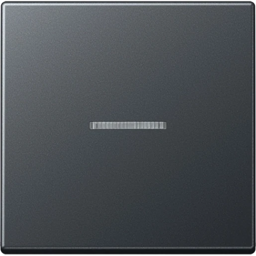 Jung A range Knx RF-tastafdekking KNX enkelvoudig antraciet inbouw IP2X RAL 7016 A10911STRFBFANM