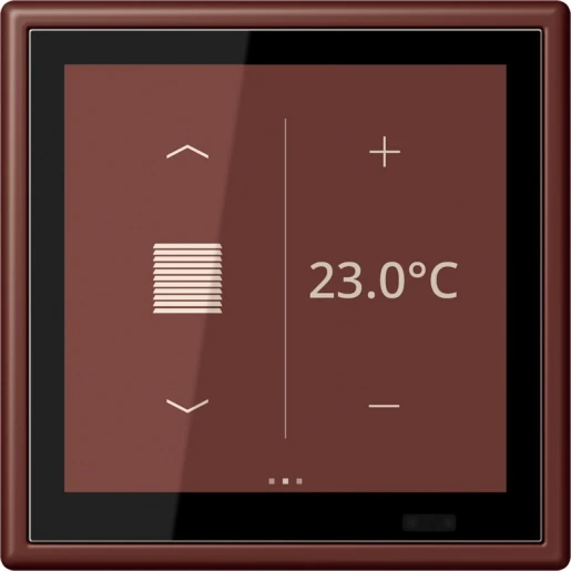 Jung LS range KNX Touch ruimtecontroller KNX LC459D1S235